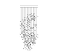 Tidal Stair Chandelier