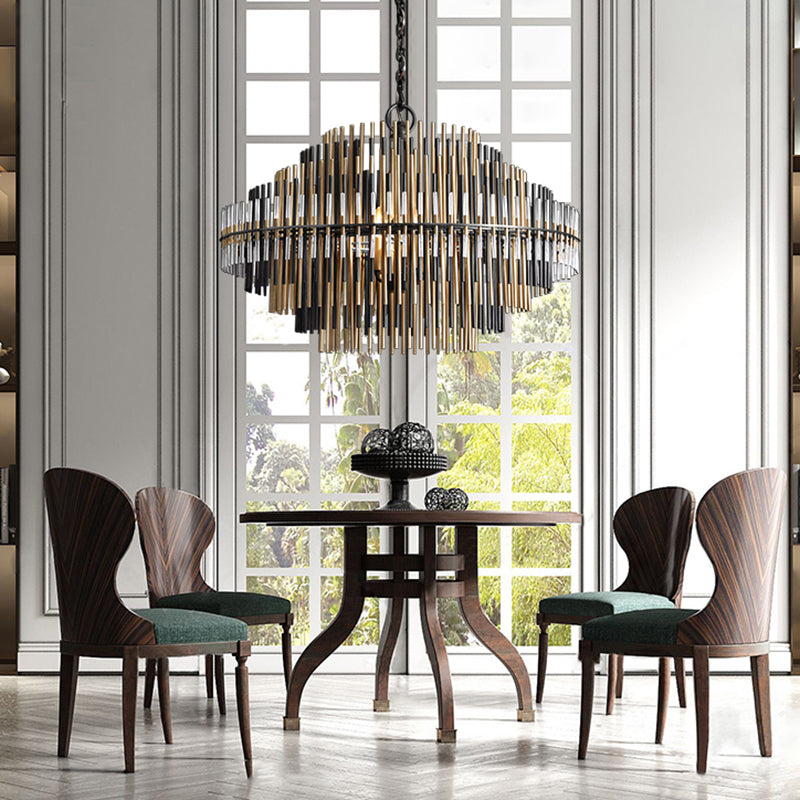 Emil Modern Round Chandelier D32"