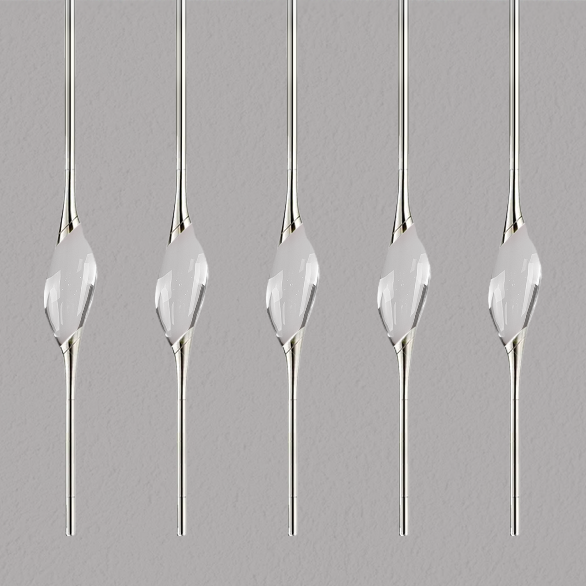 PEZEO CRYSTAL Long Chandelier L51'' 59''PEZZEO CRYSTAL Long Chandelier L51'' 59''