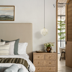 Bloom Alabaster Ember Pendant