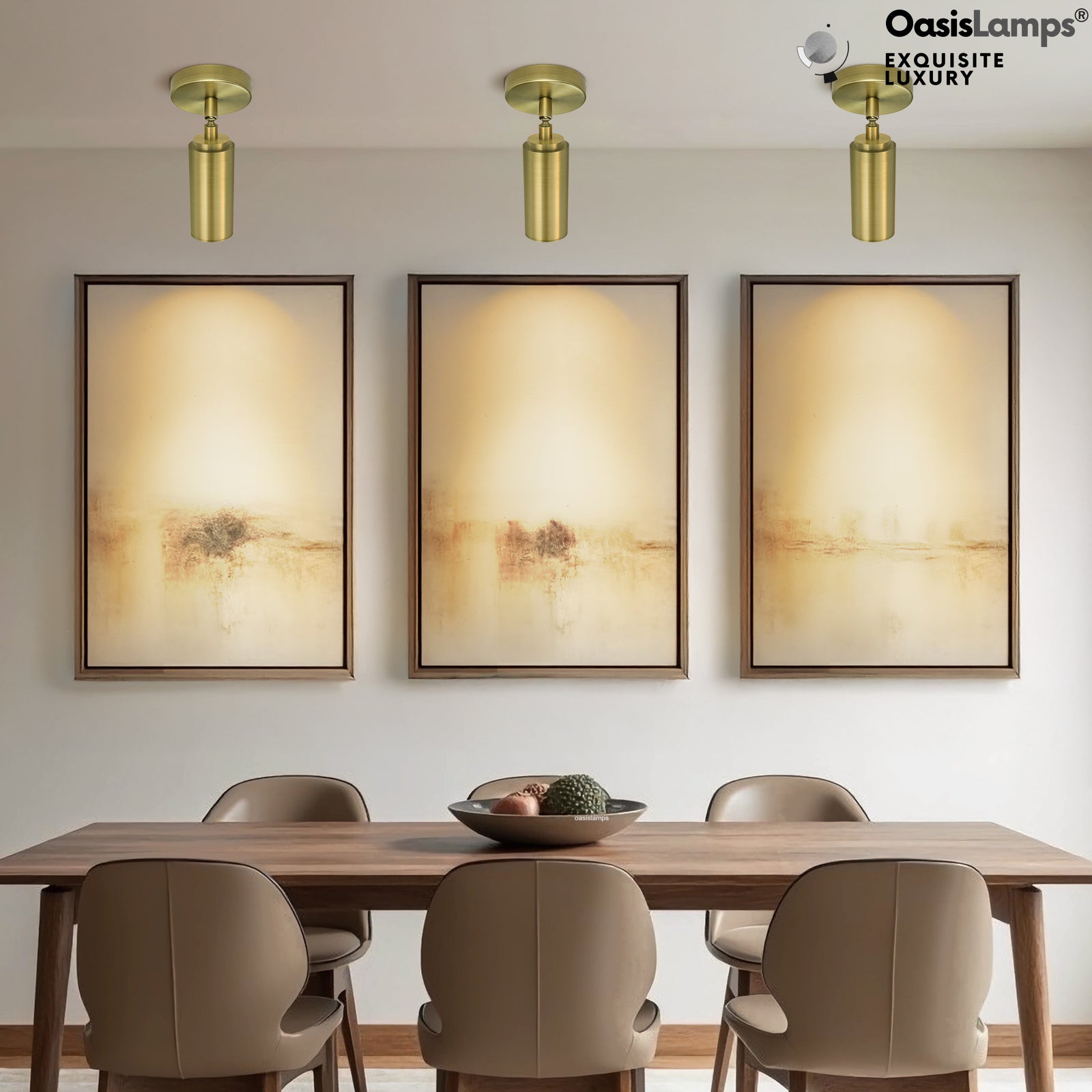 ArtGlow Adjustable Spot Downlight Wall Sconce#Color_Brass