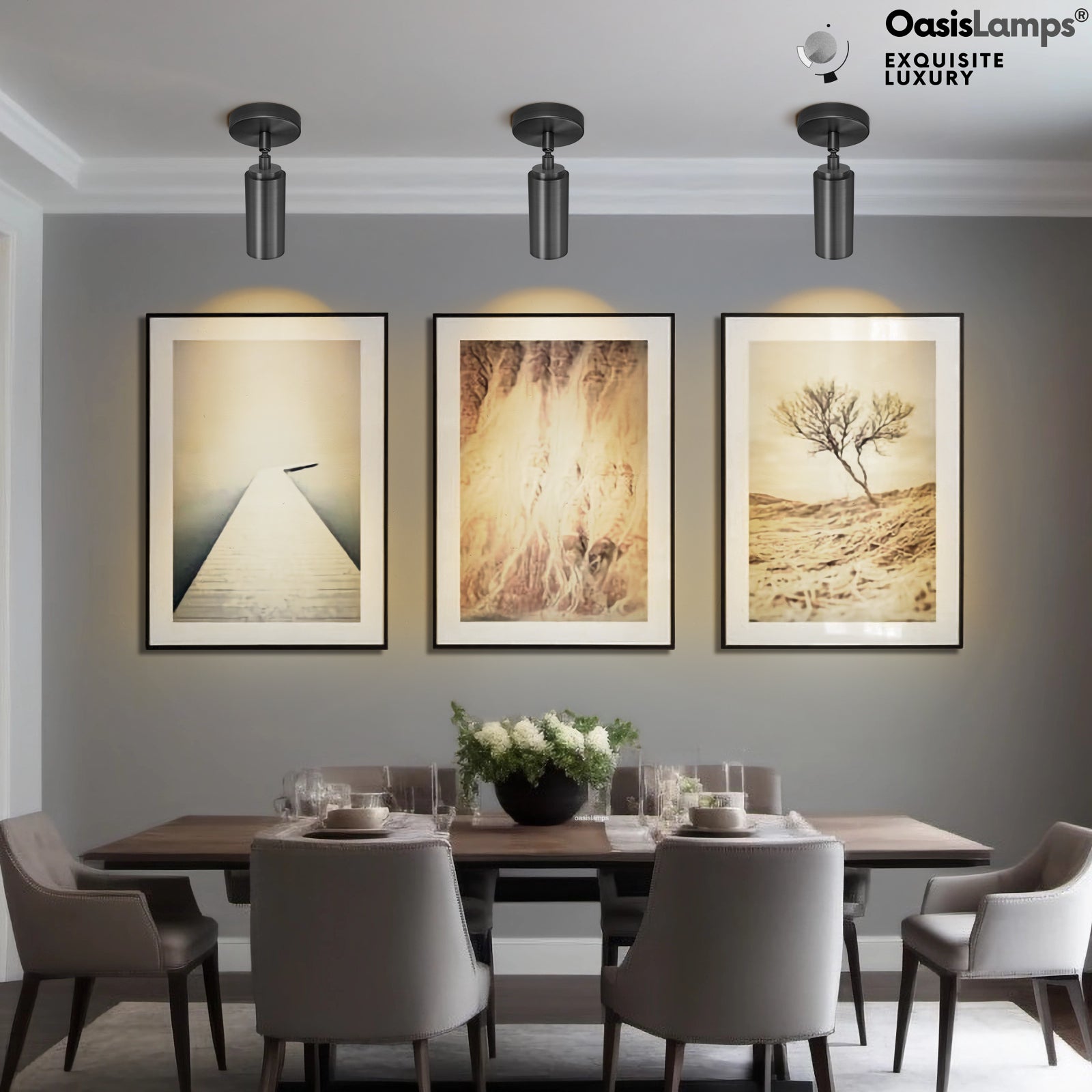 ArtGlow Adjustable Spot Downlight Wall Sconce#Color_Black