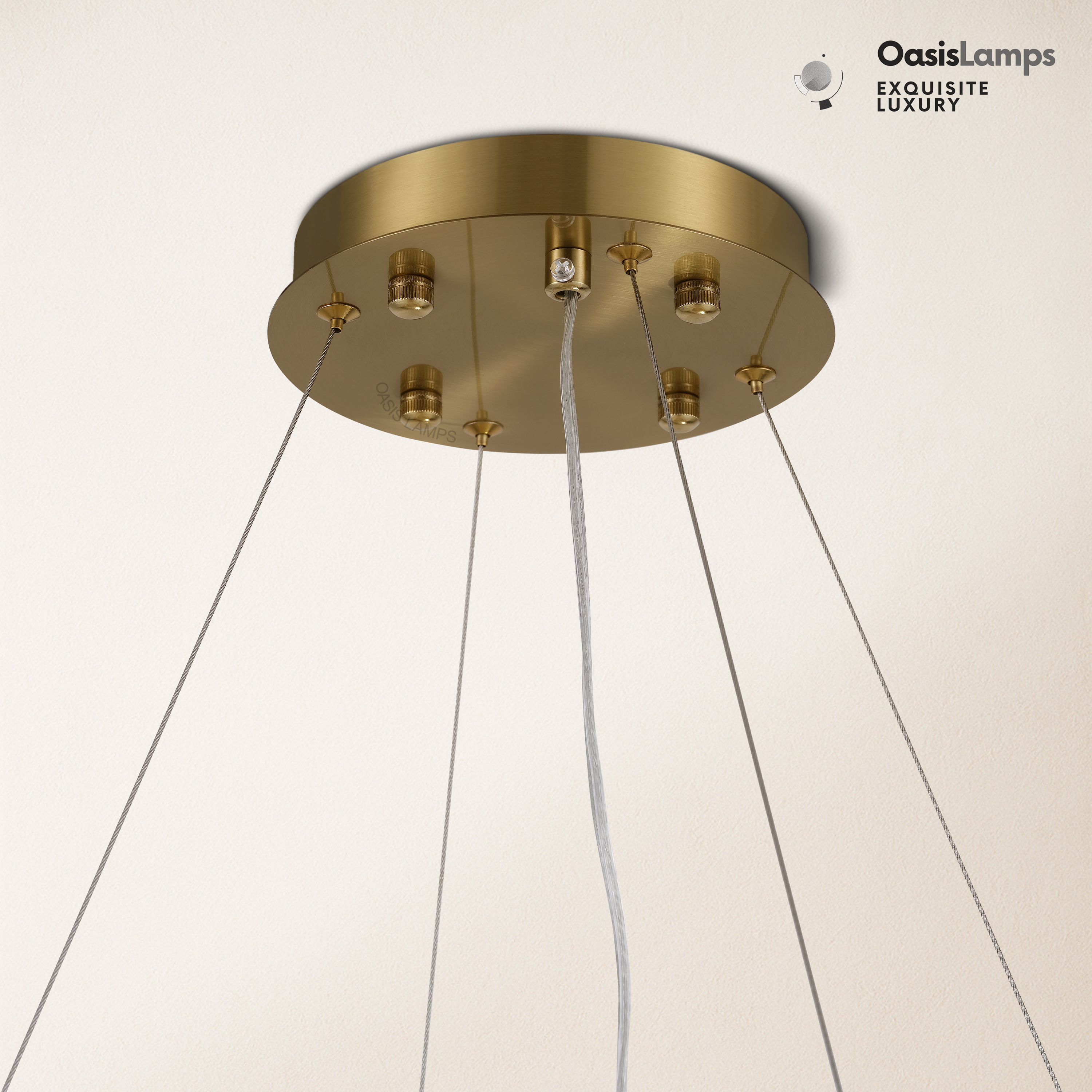 Sawyer Alabaster Round Chandelier 31.5''