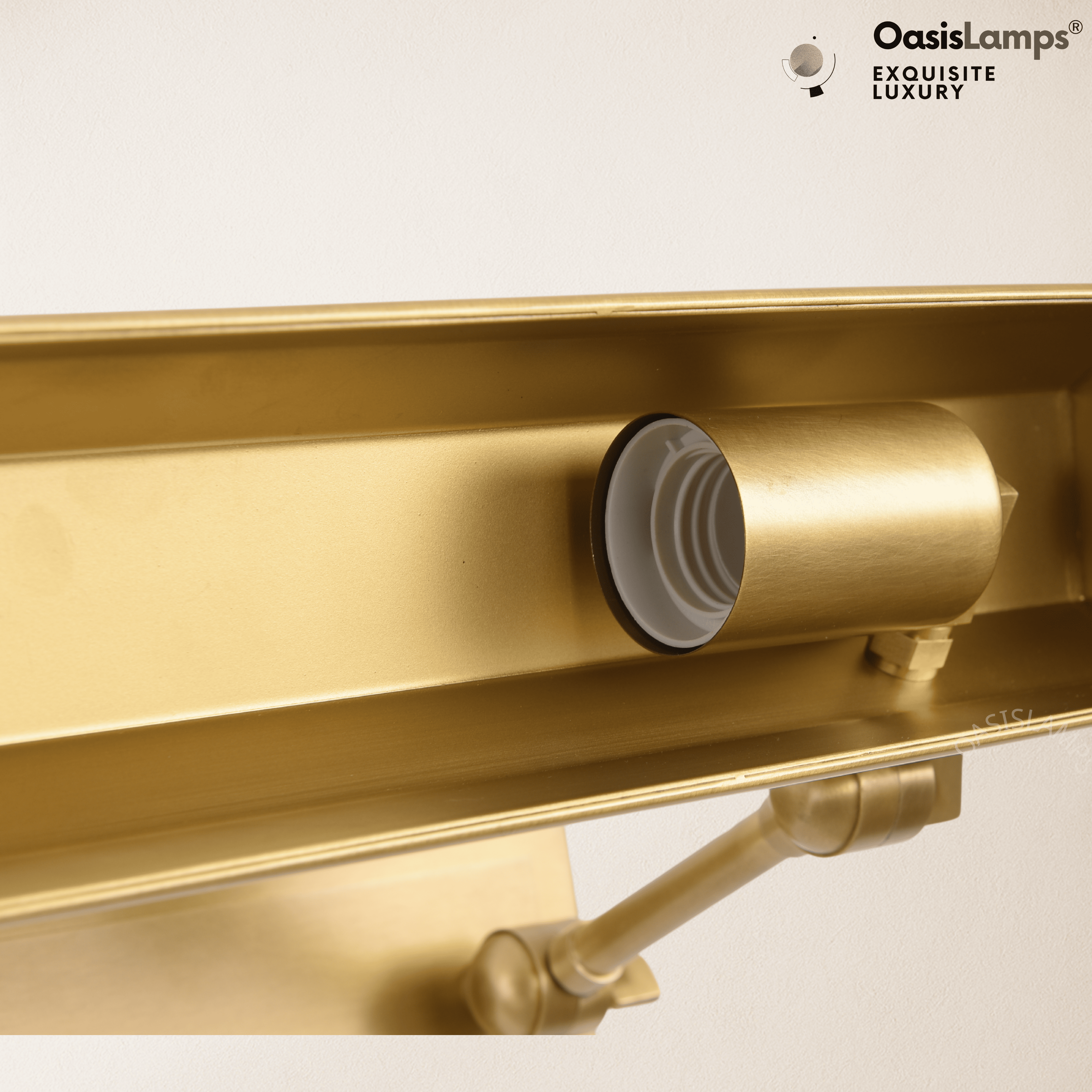 Galleria Glow Picture Light 8" 18"W#Color_Brass,size_18"W