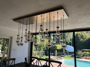 Raindrop Linear Chandelier 72"