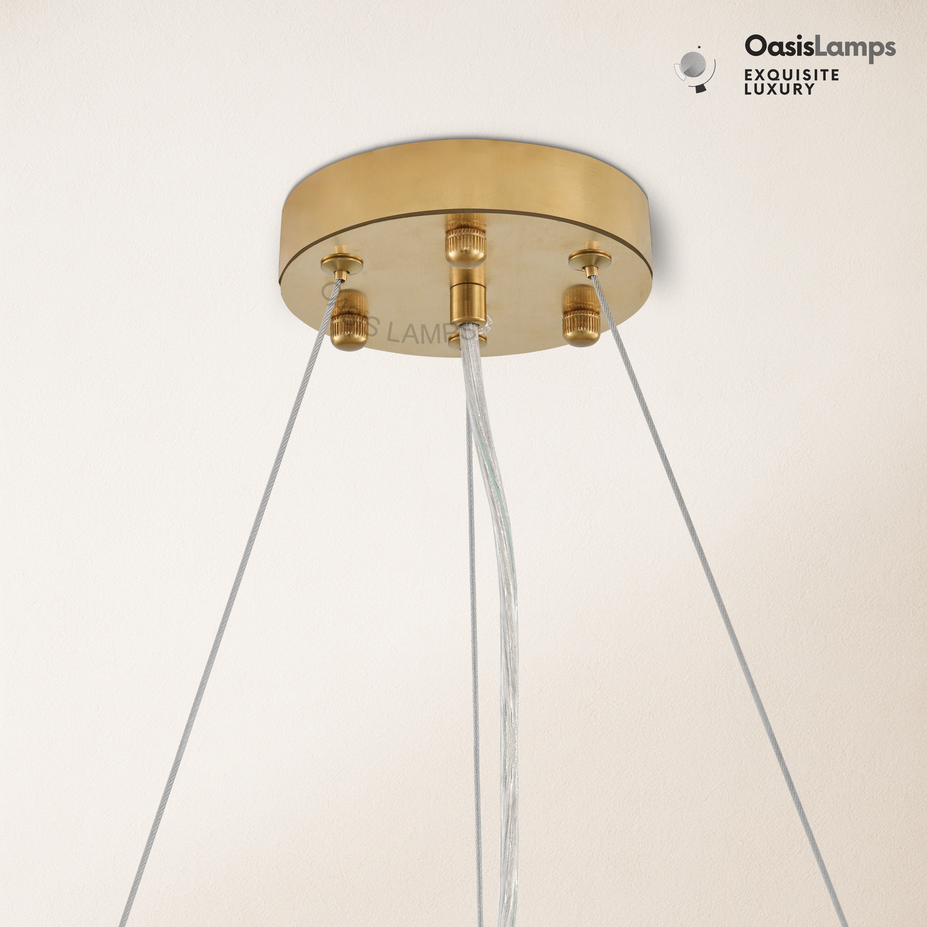 Stellara Crystal Strip Round Halo Chandelier 24" 32" 40"D