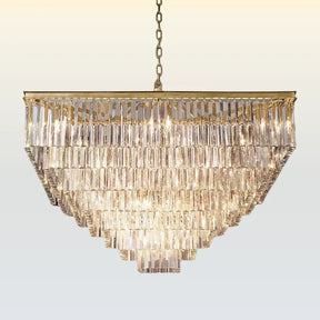 Odeon Rectangular Chandelier For Living Room Dining Room