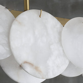 Glow Marble Linear Chandelier