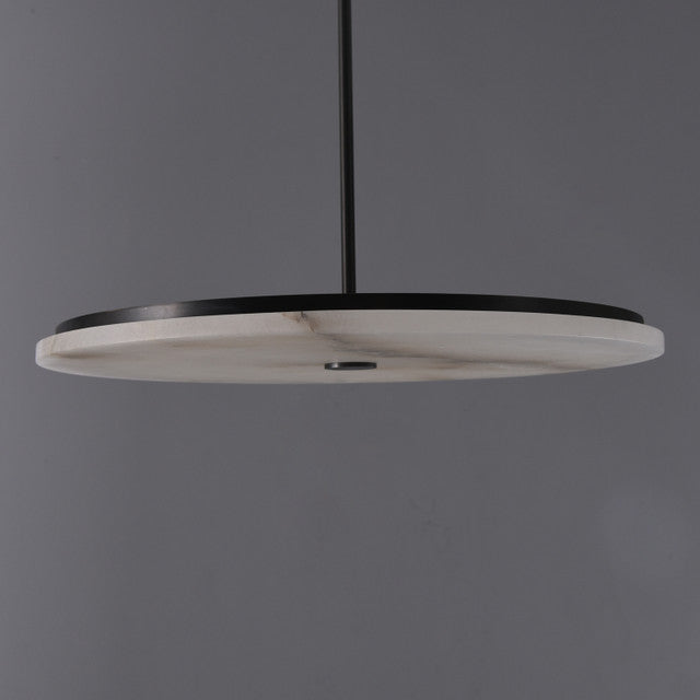 Evelina Alabaster Pendant 23.6" Bronze