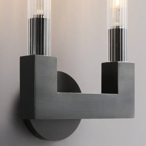 Candle Shape Double Wall Sconce