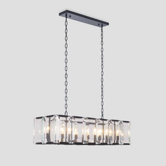 Tundra Crystal Rectangular Chandelier