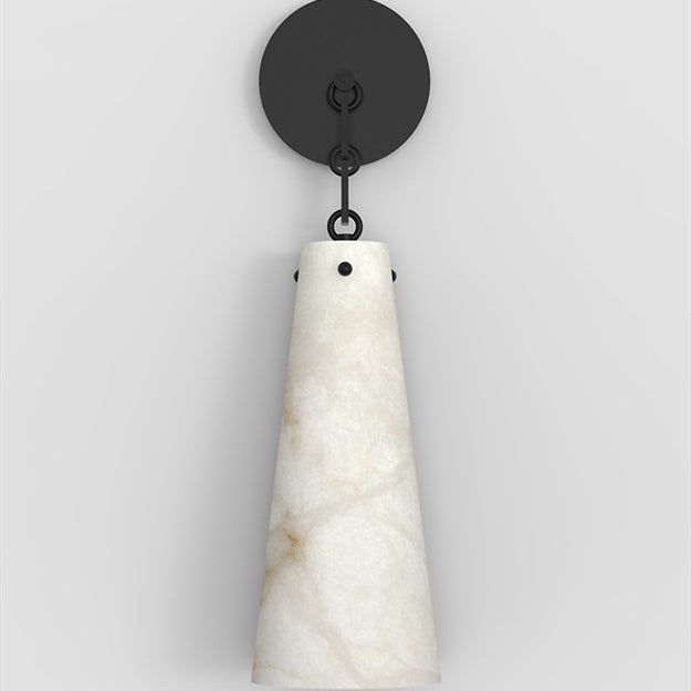 Kira Alabaster Wall Sconce, Designer Wall Lights