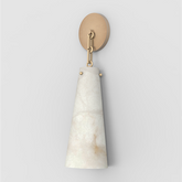 Kira Alabaster Wall Sconce, Designer Wall Lights