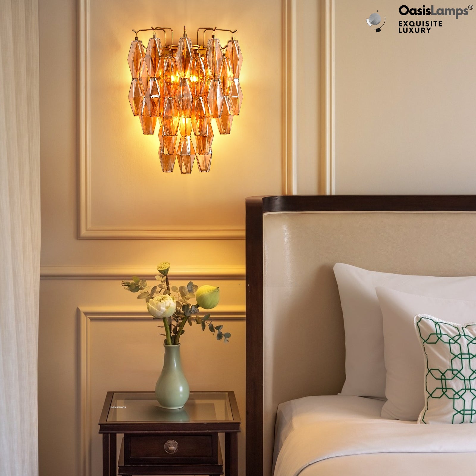 Celestial Drop Wall Sconce 19.6"H#color_brass