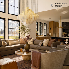 Talan Multi-layer Irregular Alabaster Chandelier