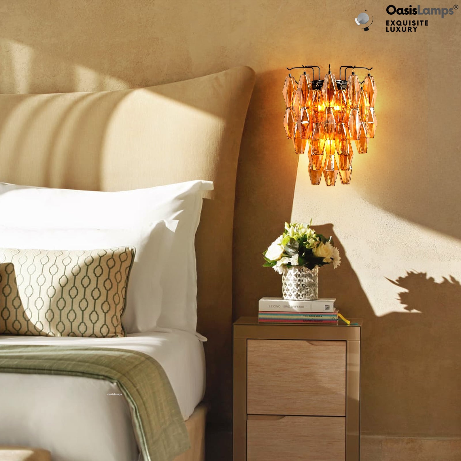 Celestial Drop Wall Sconce 19.6"H#color_black