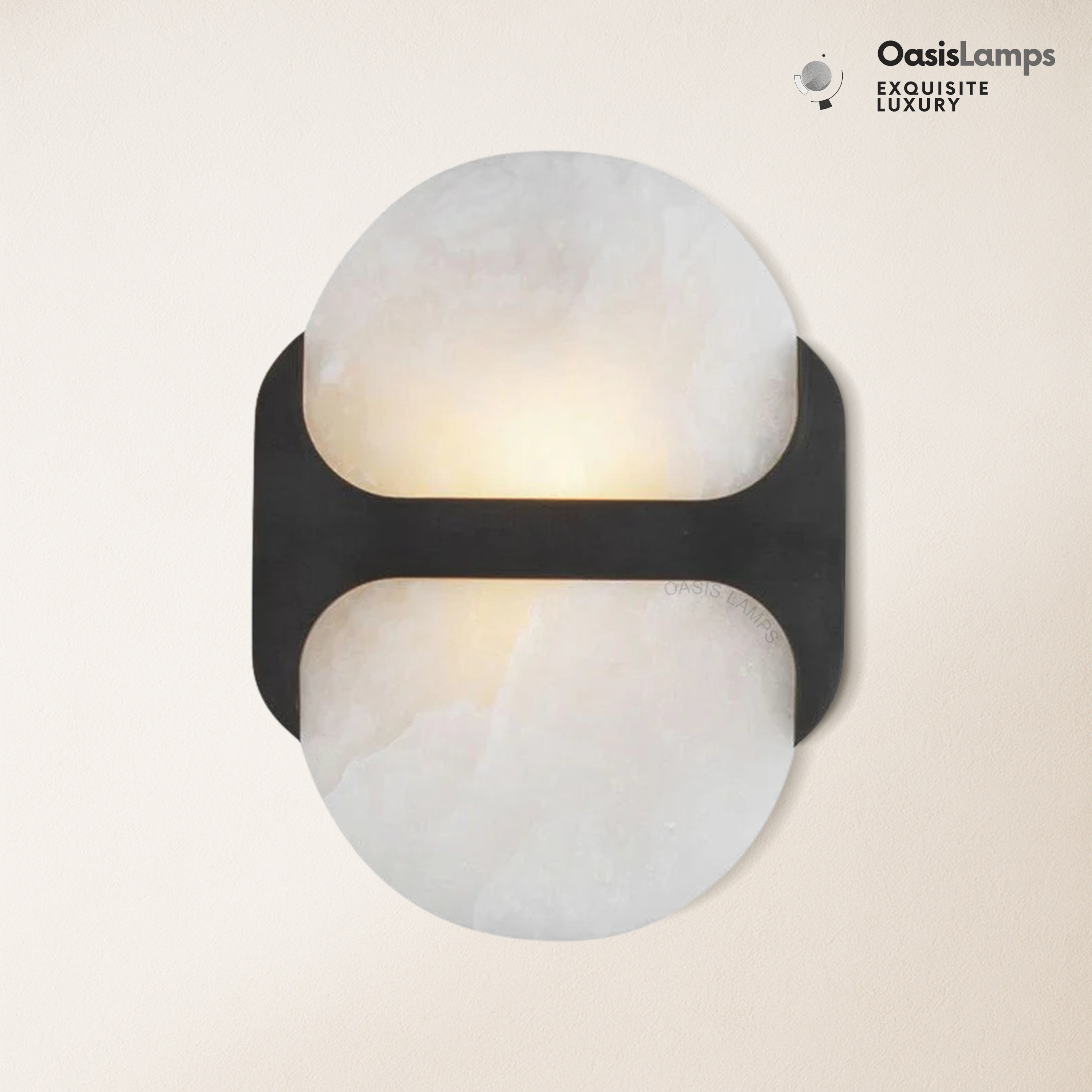 Odin Alabaster Small Wall Sconce 9"H#Color_Bronze