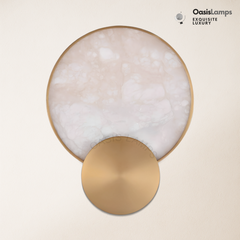 Mintreux Terre Sve Alabaster Wall Sconce