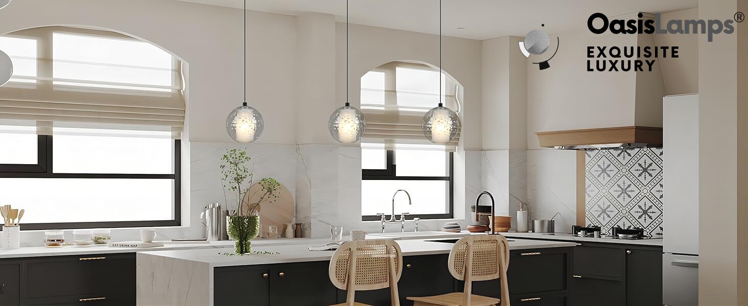 Pearl Ball Ceiling Pendant#Color_Black,size_1-light