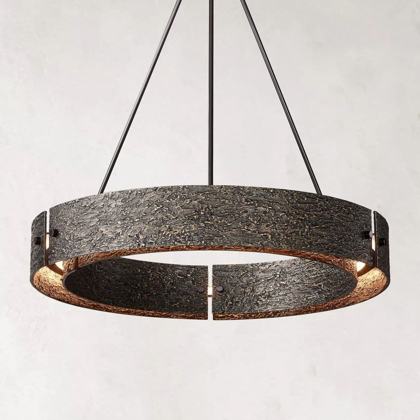 Vouvry Round Chandelier 36"