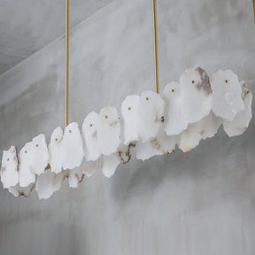 Glow Marble Lorry Length Chandelier