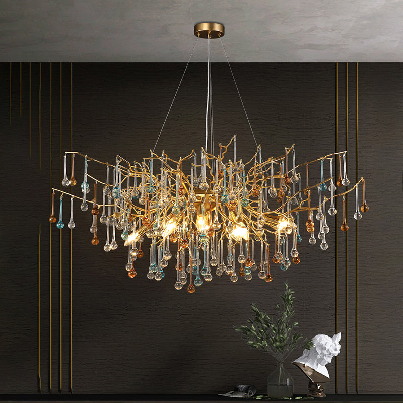 Crystal Branch Chandelier Lighting