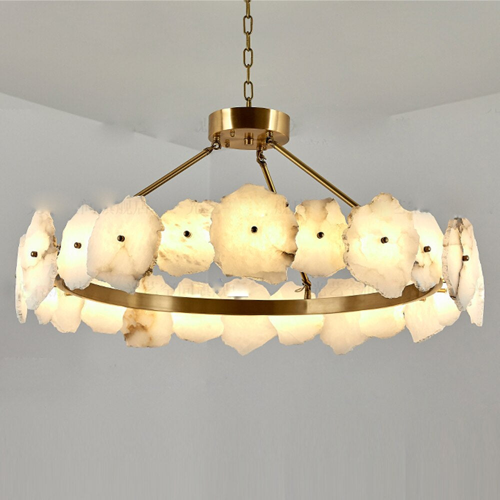 Glow Marble Modern Chandelier