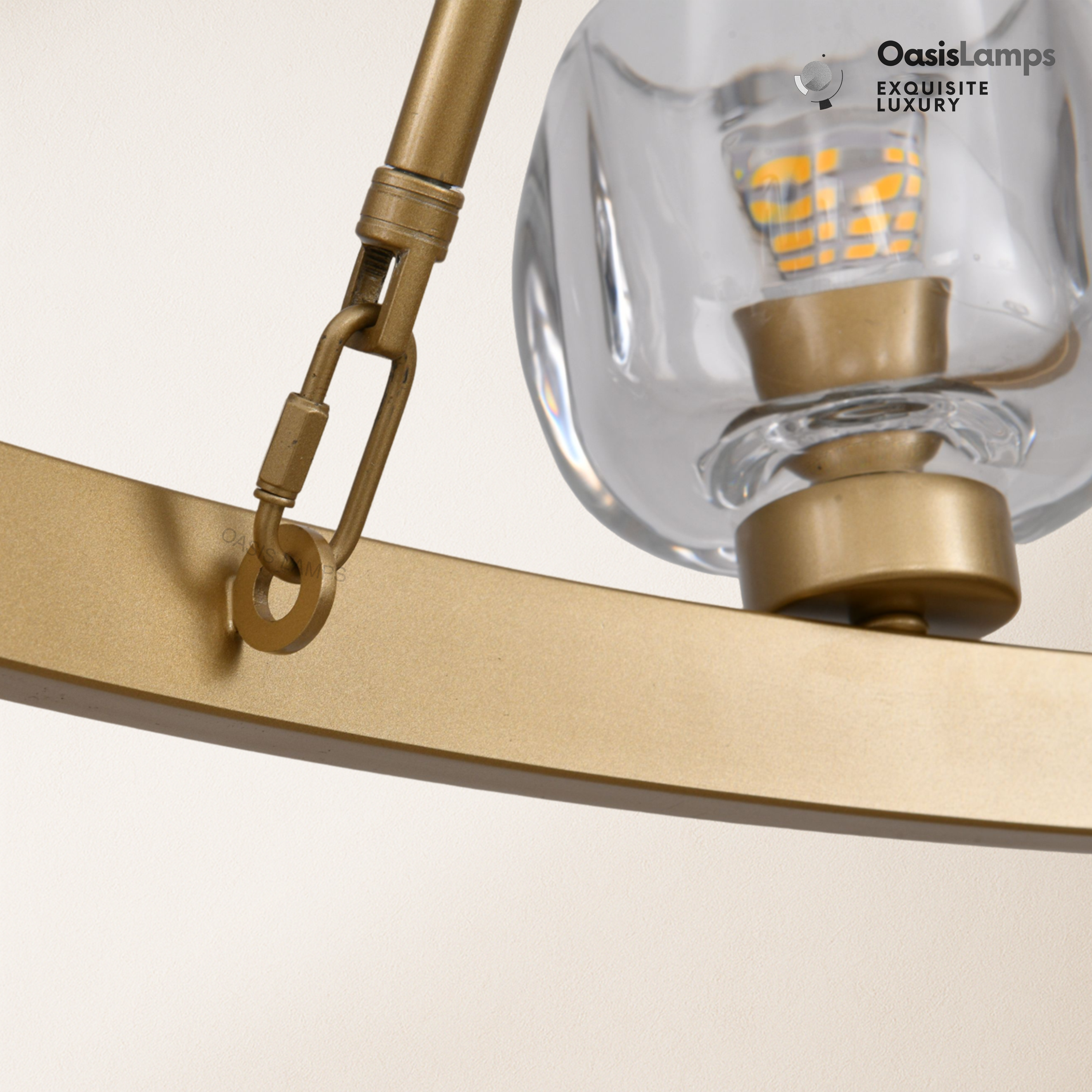 Vellum Round Chandelier 24" 36" 48" 59"D#color_brass