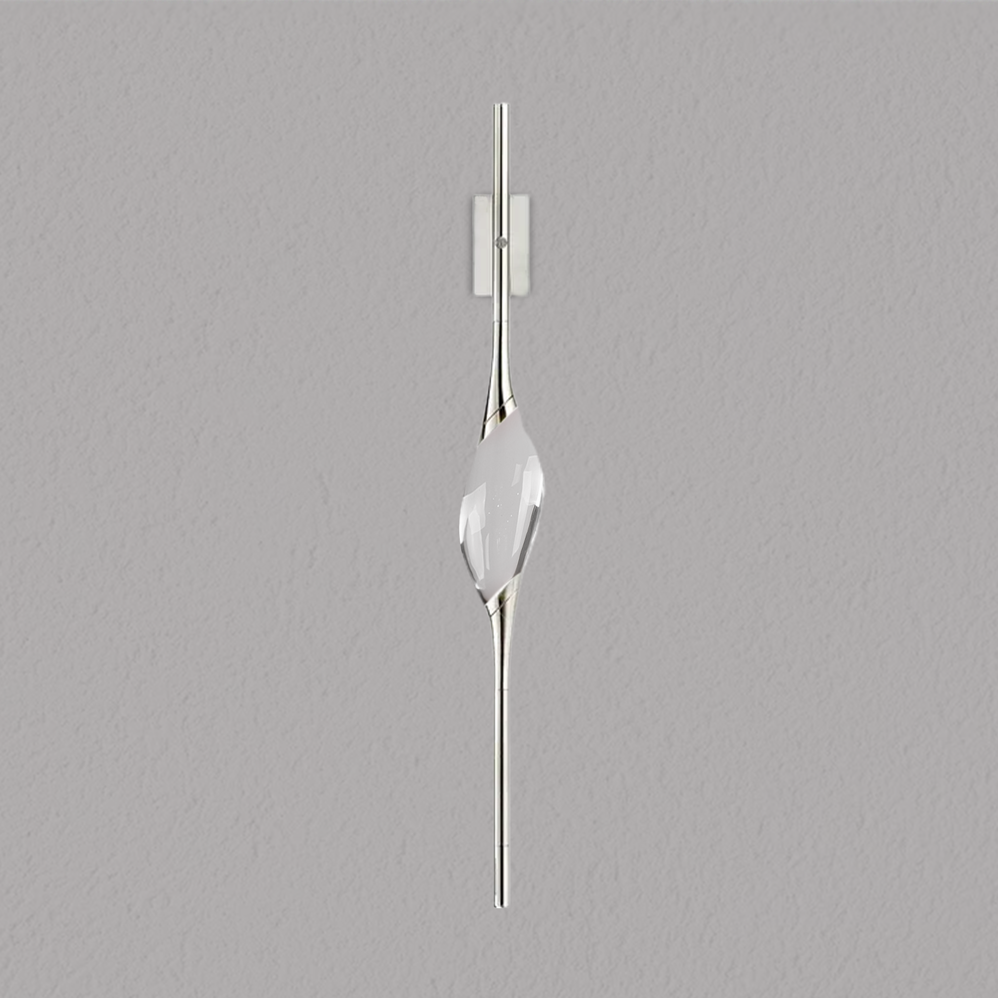 PEZEO SINGLE CRYSTAL WALL SCONCEPEZZE SINGLE CRYSTAL WALL SCONCE