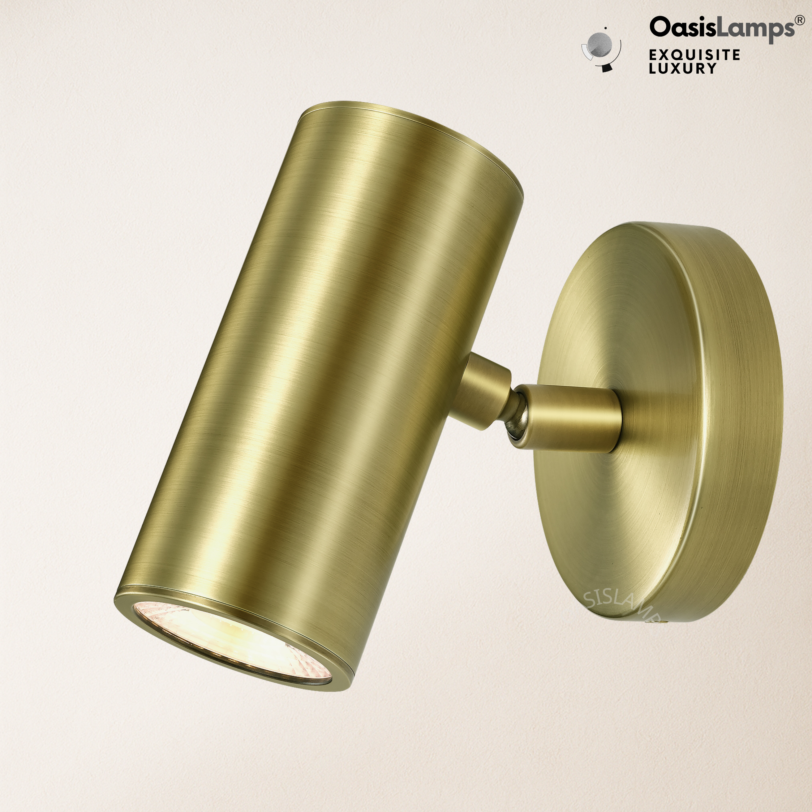 ArtGlow Adjustable Picture Spot Light Wall Sconce#Color_Brass