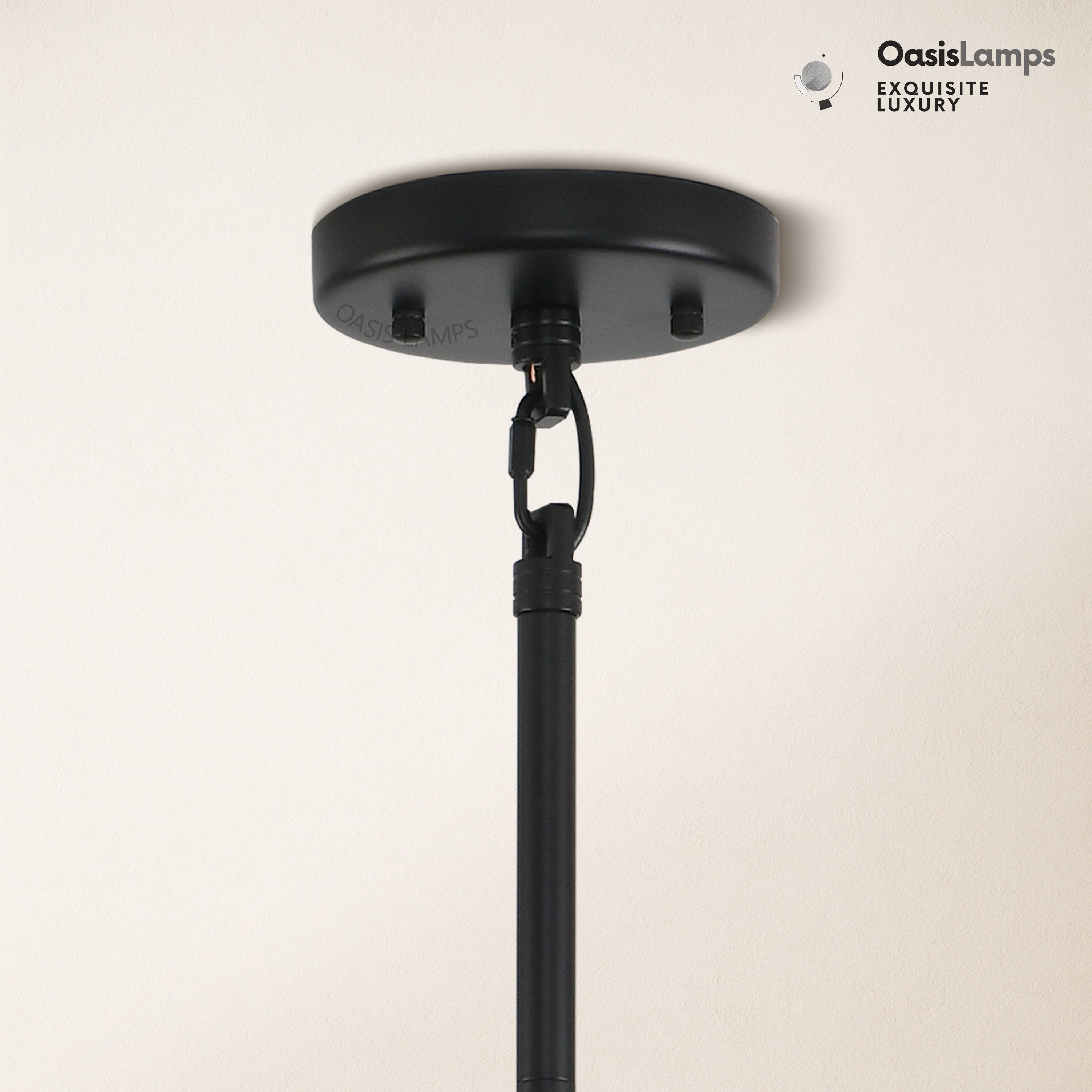 Celestial Drop Crystal Glass Chandelier 36"#color_black