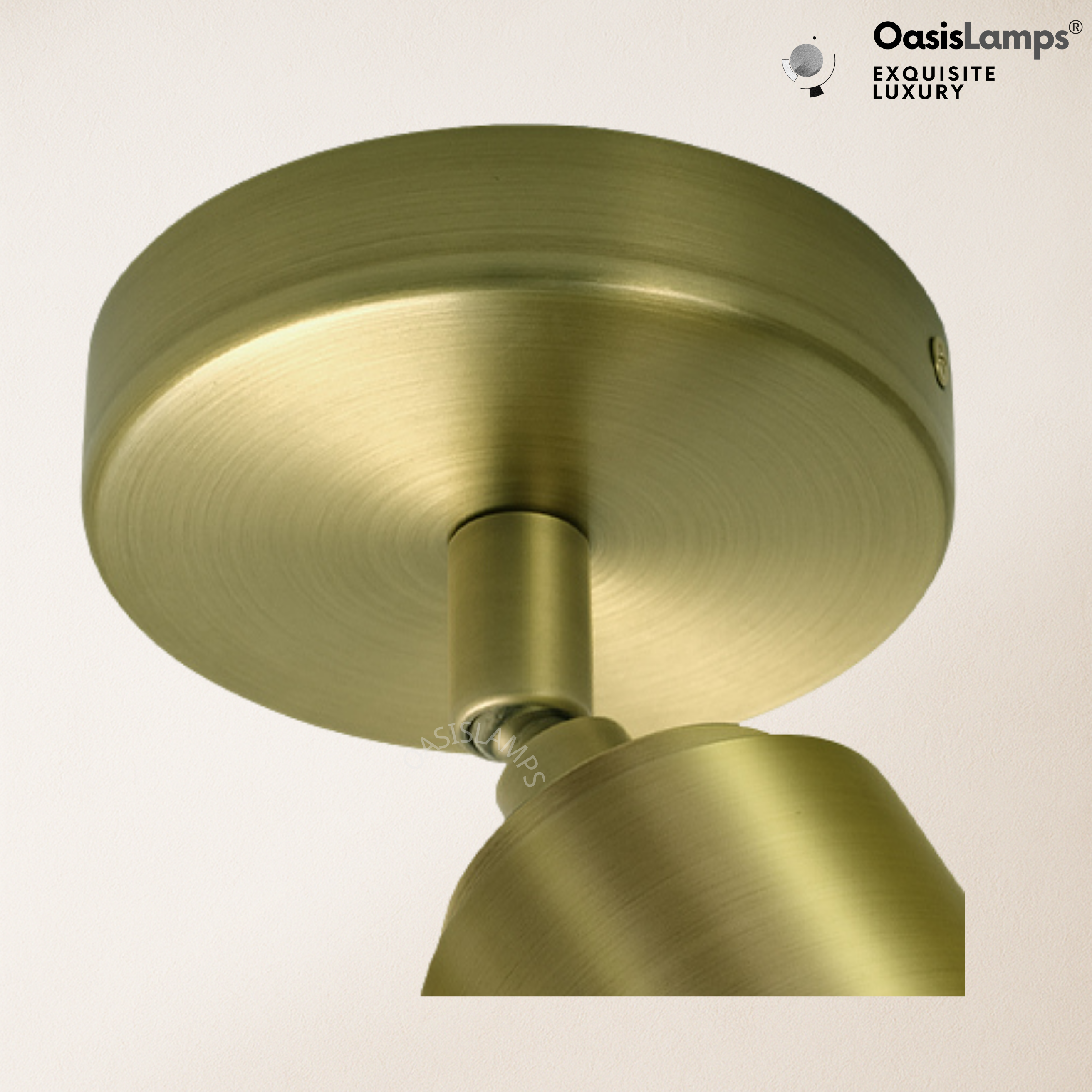 ArtGlow Adjustable Spot Downlight Wall Sconce#Color_Brass