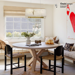 Dave Alabaster Cuboid Dining Room Chandelier