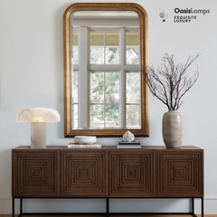 Dadaly Modern Alabaster Mushroom Table Lamp