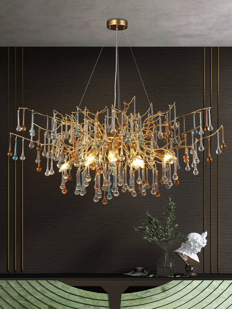 Crystal Branch Chandelier Lighting