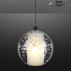 Pearl Ball Ceiling Pendant#Color_Black