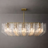 Latte Square Chandelier 60"