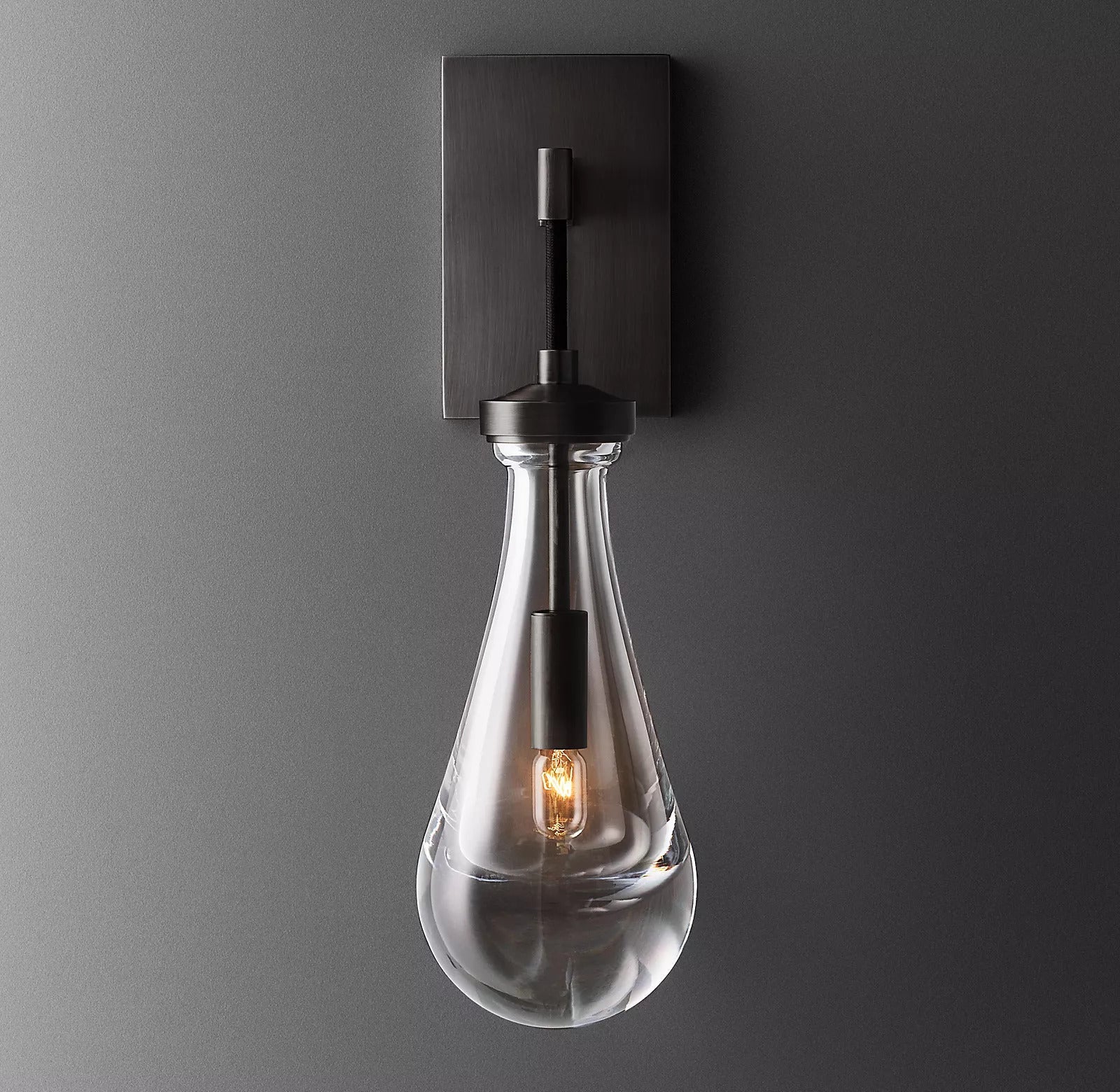 Raindrop Wall Sconce Cord Rod