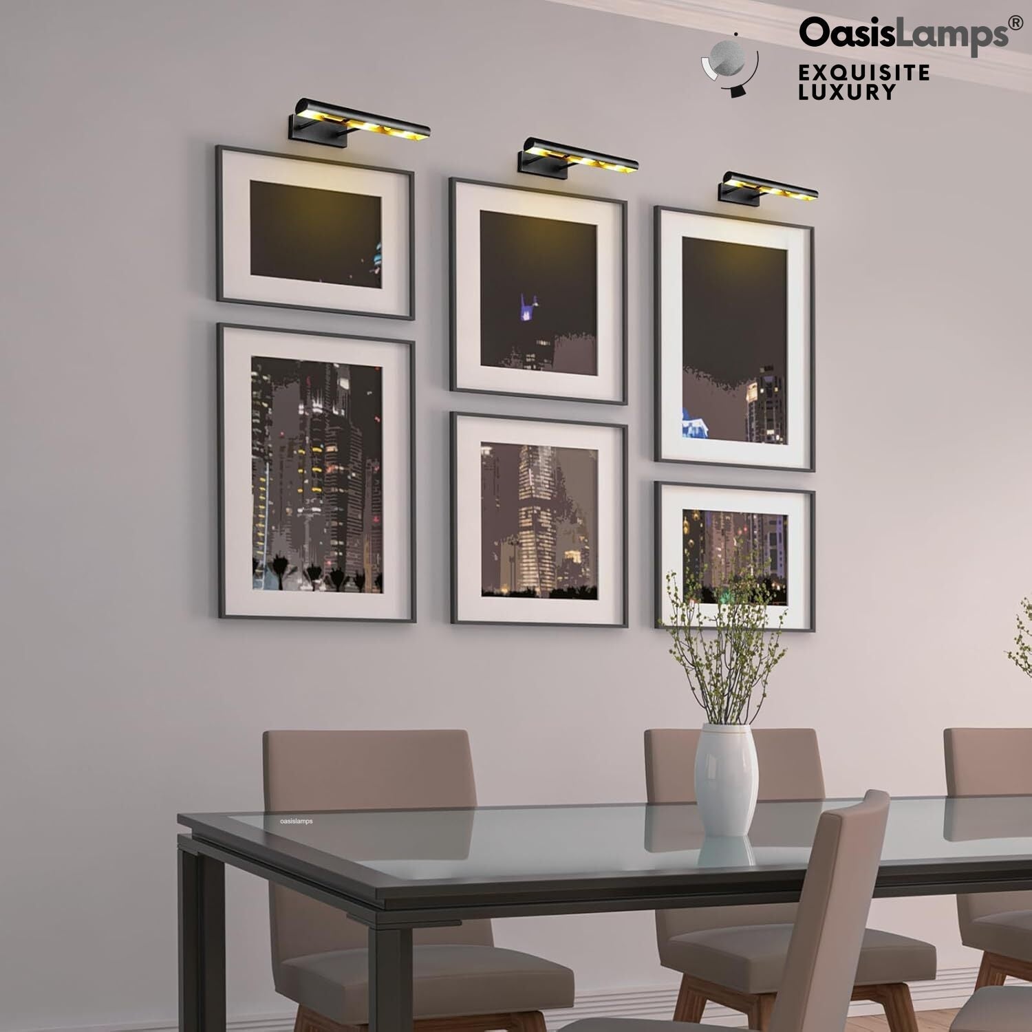 ArtGlow Picture Light Wall Sconce 18" 24" 30"W#Color_Black,size_18"