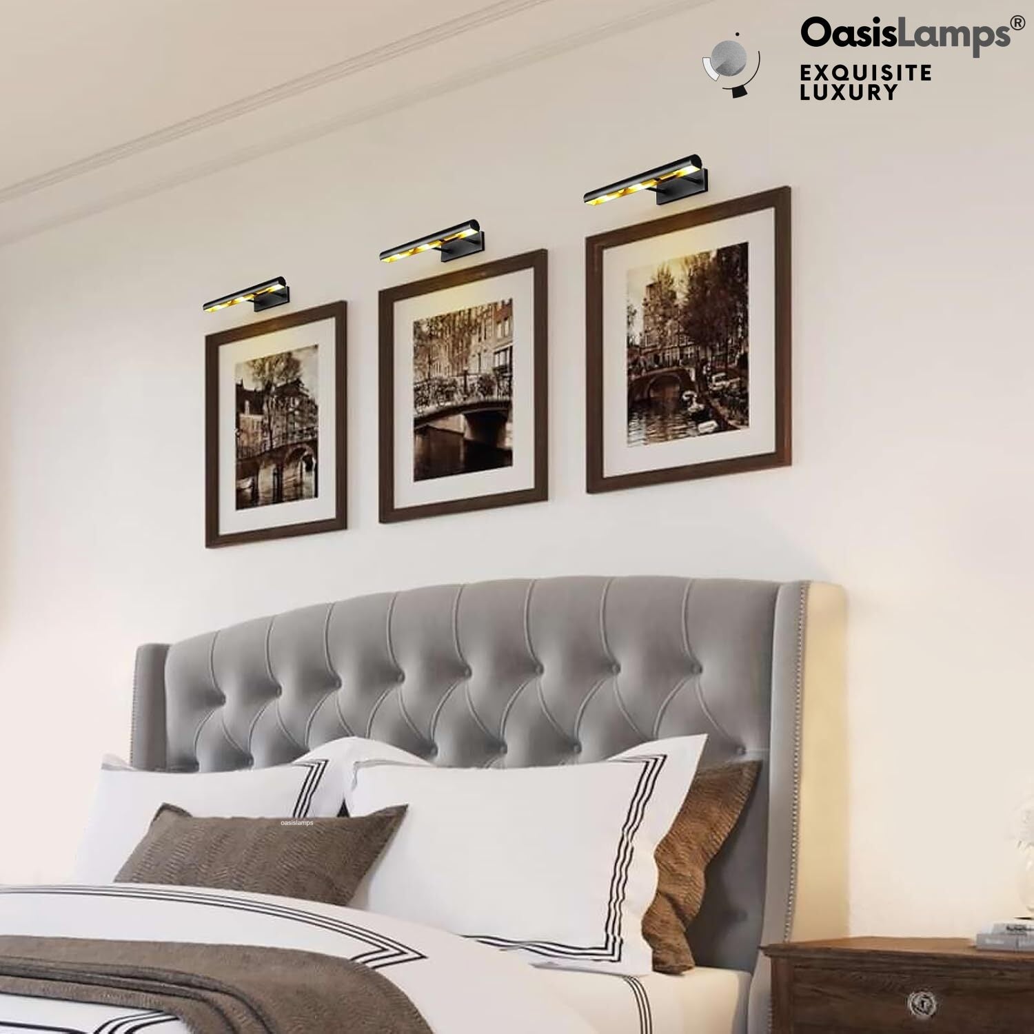 ArtGlow Picture Light Wall Sconce 18" 24" 30"W#Color_Black,size_24"