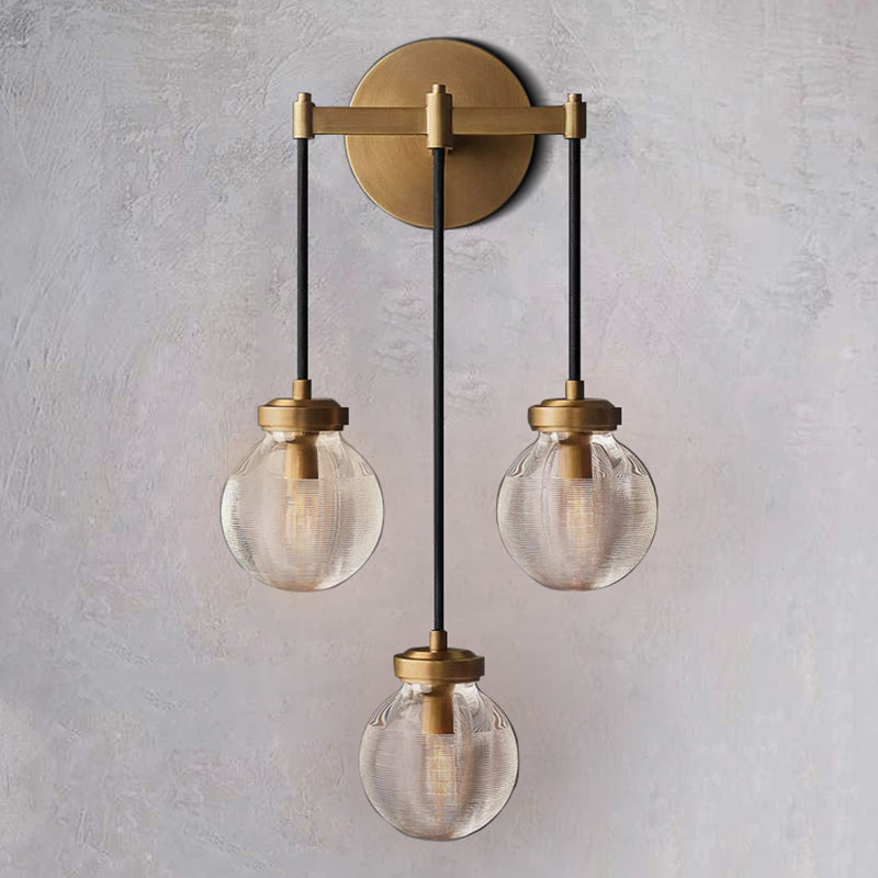 Pearl Three Head  Wall Sconce