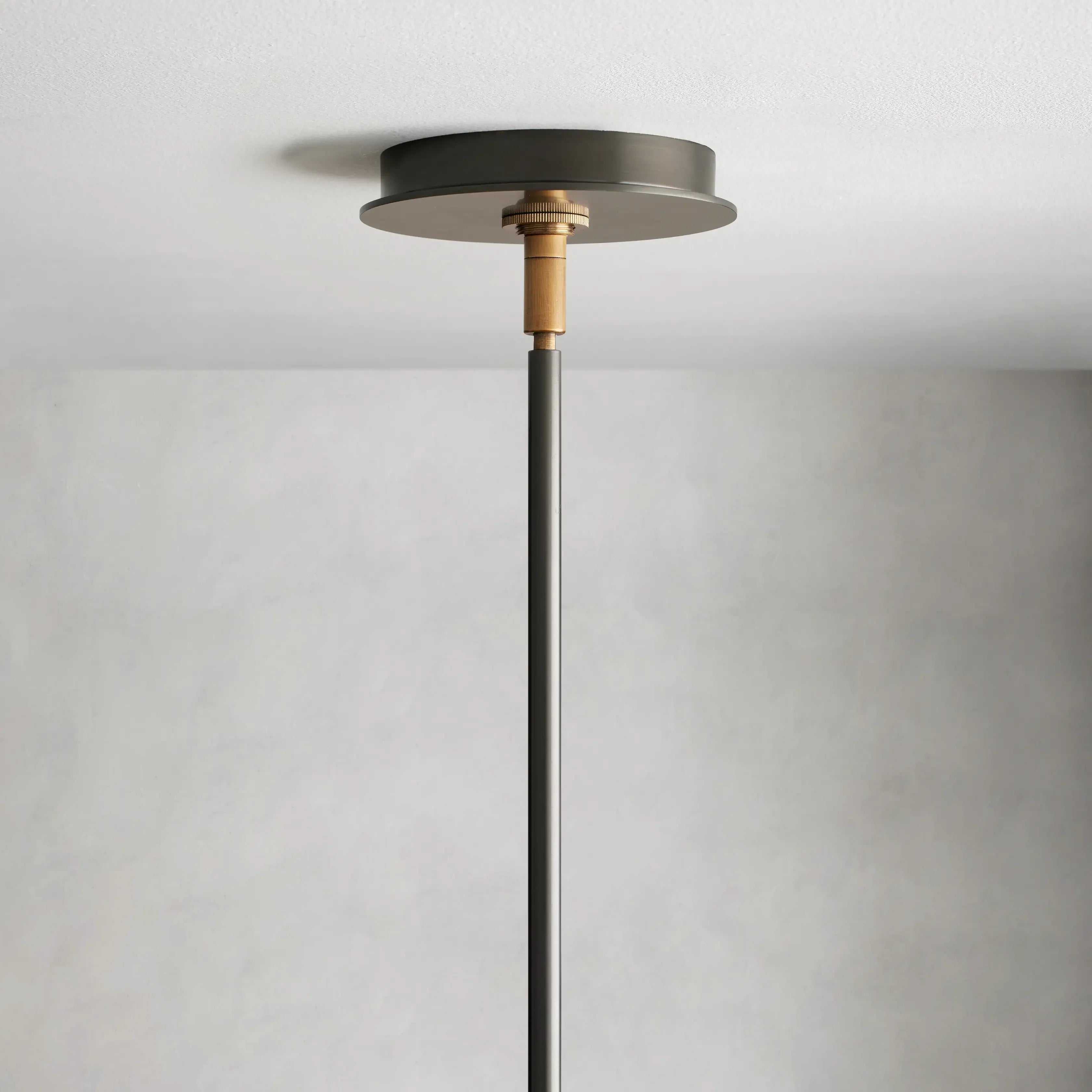 Daphne Round Linen Chandelier 48" 60"D