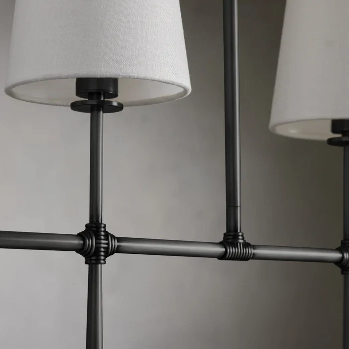 Rhodes Brass Linear Chandelier