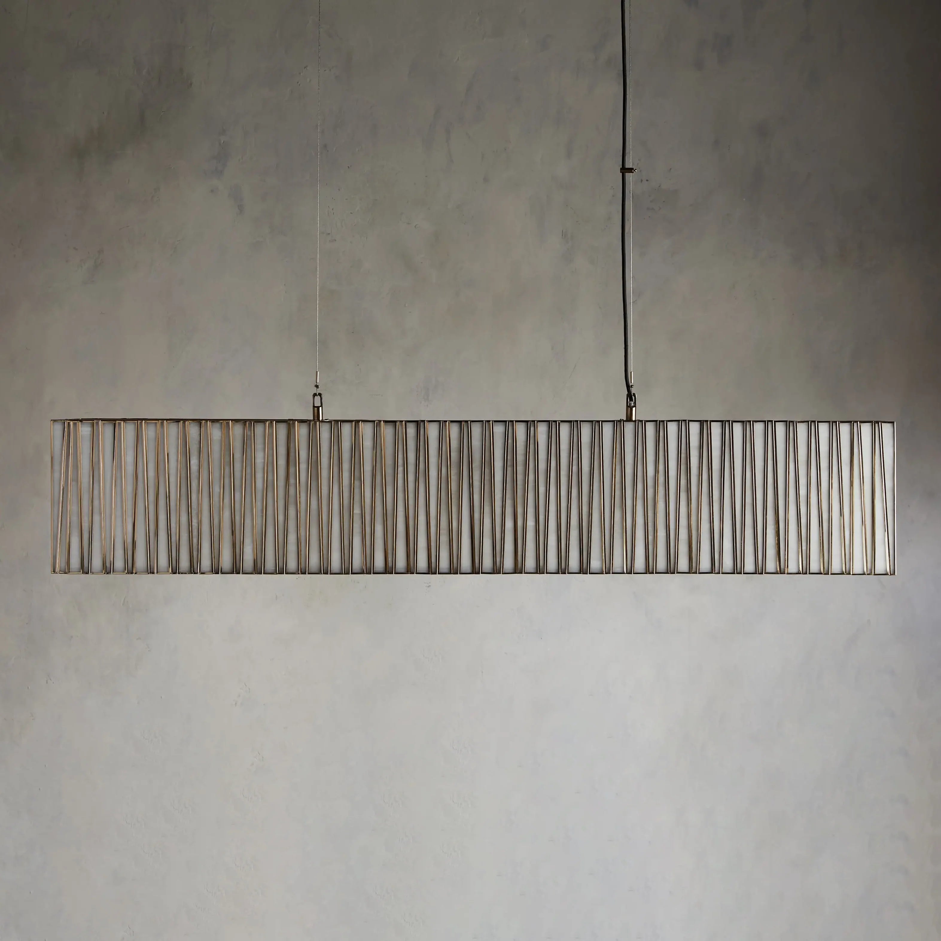 Junet Rectangular Chandelier 49" 60" 72"W