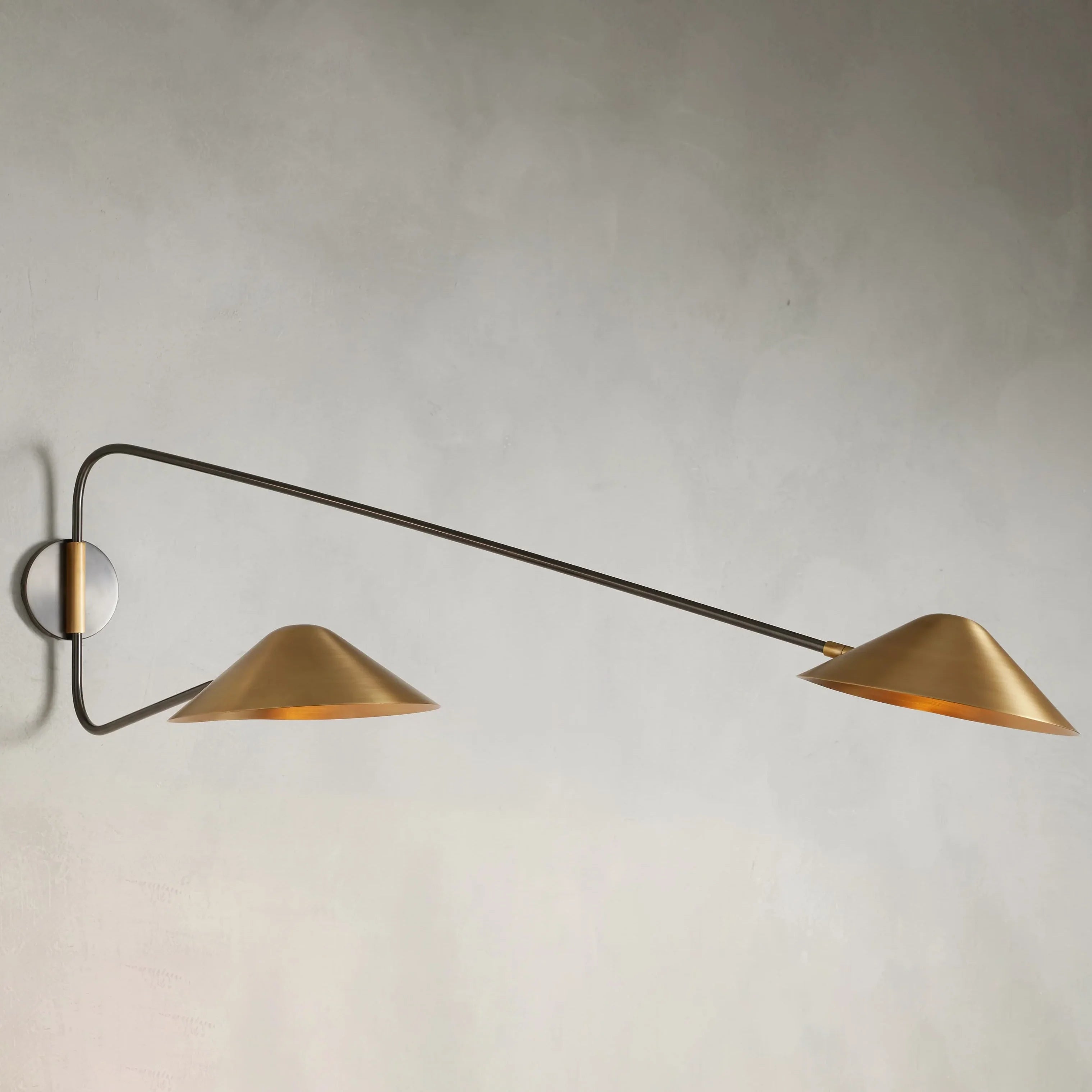 Simms Long Arm 2-Light Wall Sconce