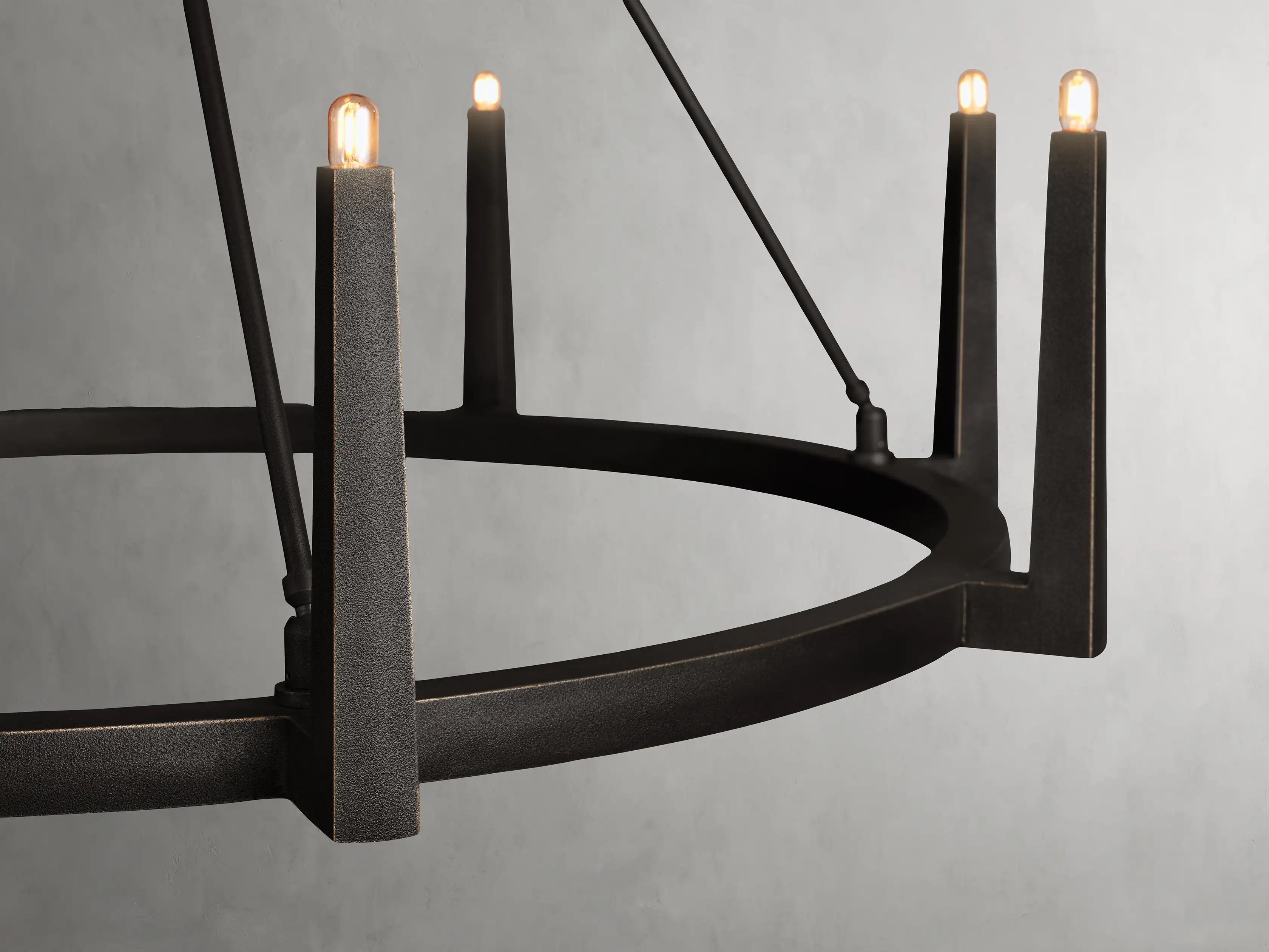 Emmet Round Chandelier 42" 54"