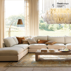 Talan Natural Alabaster Modern Chandelier