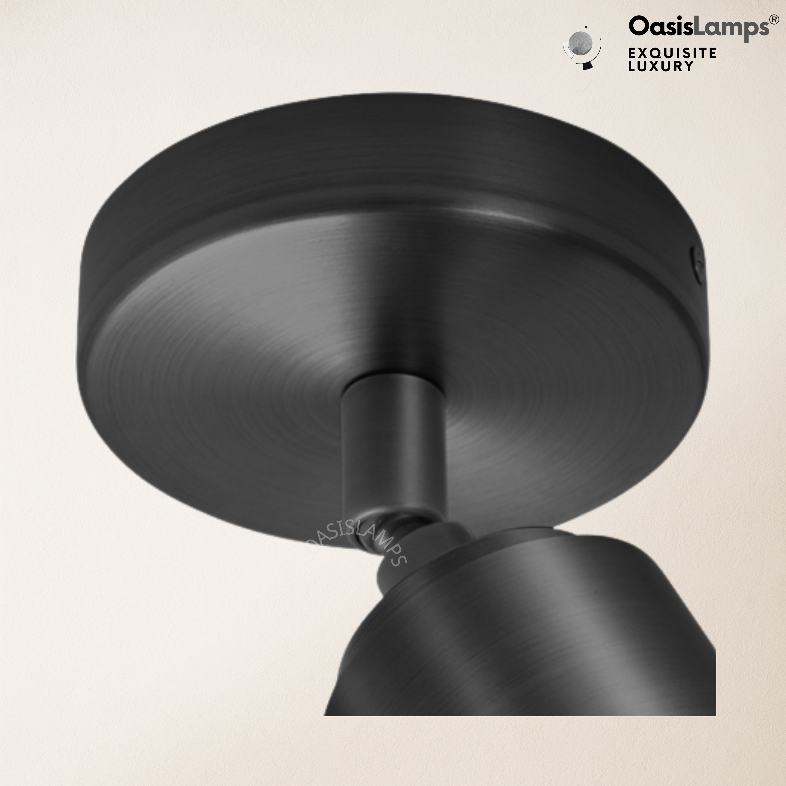 ArtGlow Adjustable Spot Downlight Wall Sconce#Color_Black