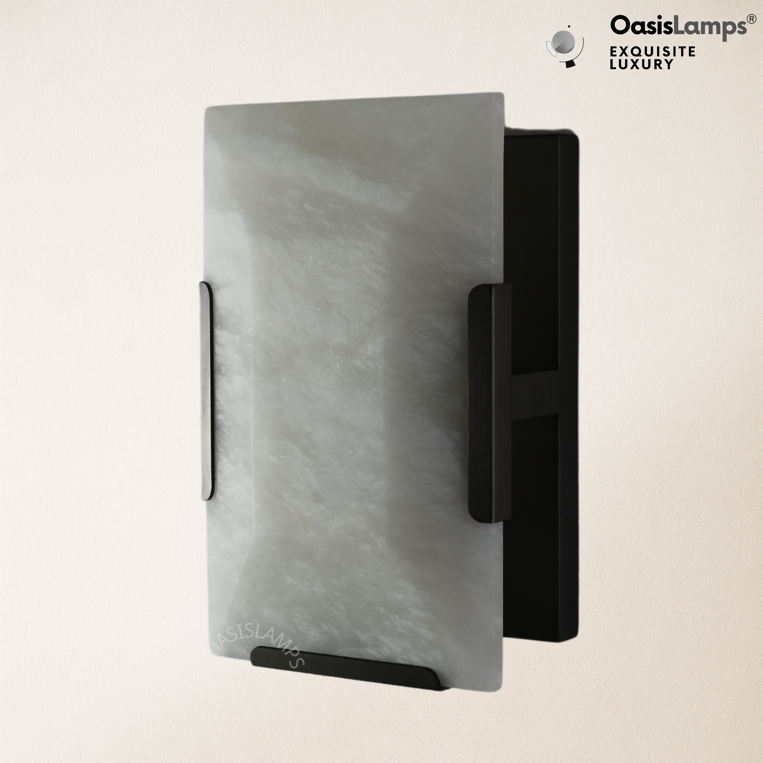 Maris Alabaster Wall Sconce 9.8"H#color_bronze