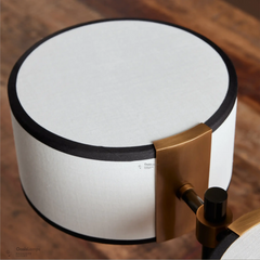 Daphne Linen 2 Light Table Lamp